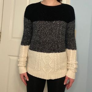 Forever 21 3 colored knit sweater🌖